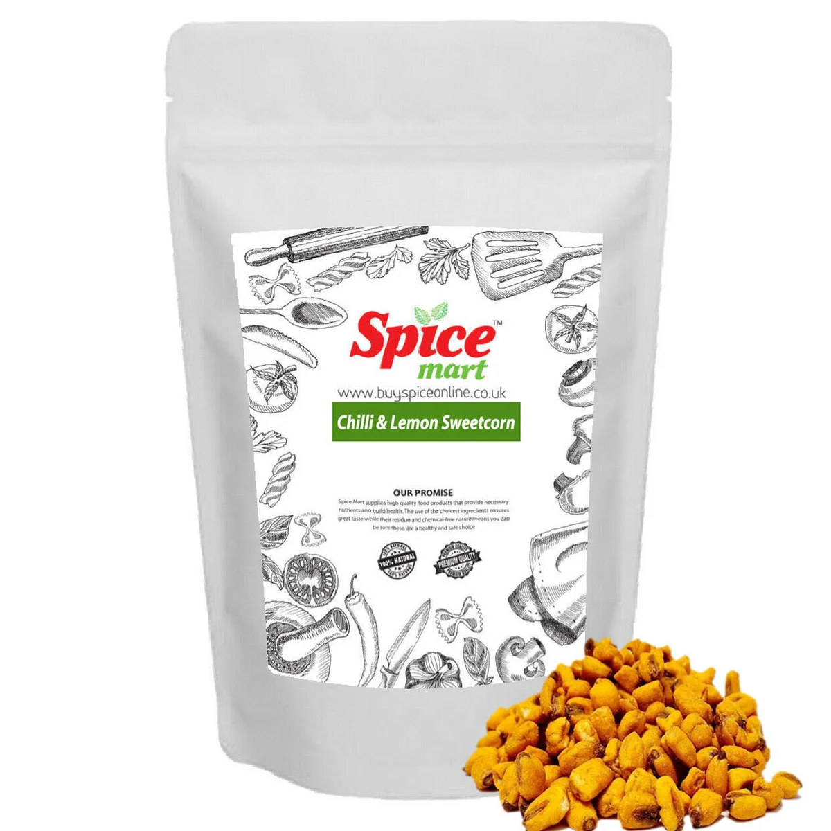 Chilli & Lemon Sweetcorn's 2kg