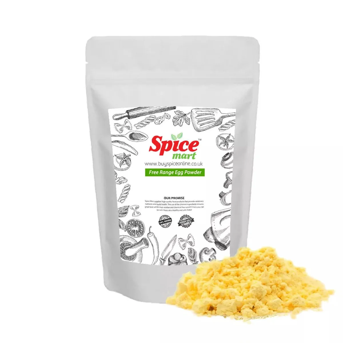 Free Range Egg Powder 100g