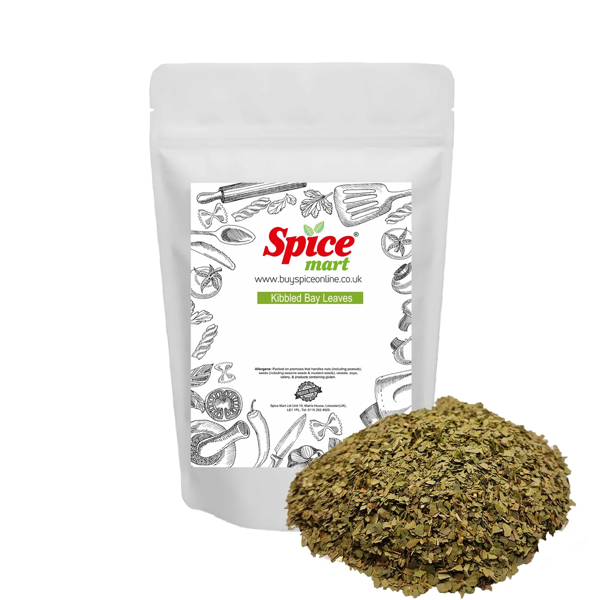 Kibbled Bay Leaves 250g