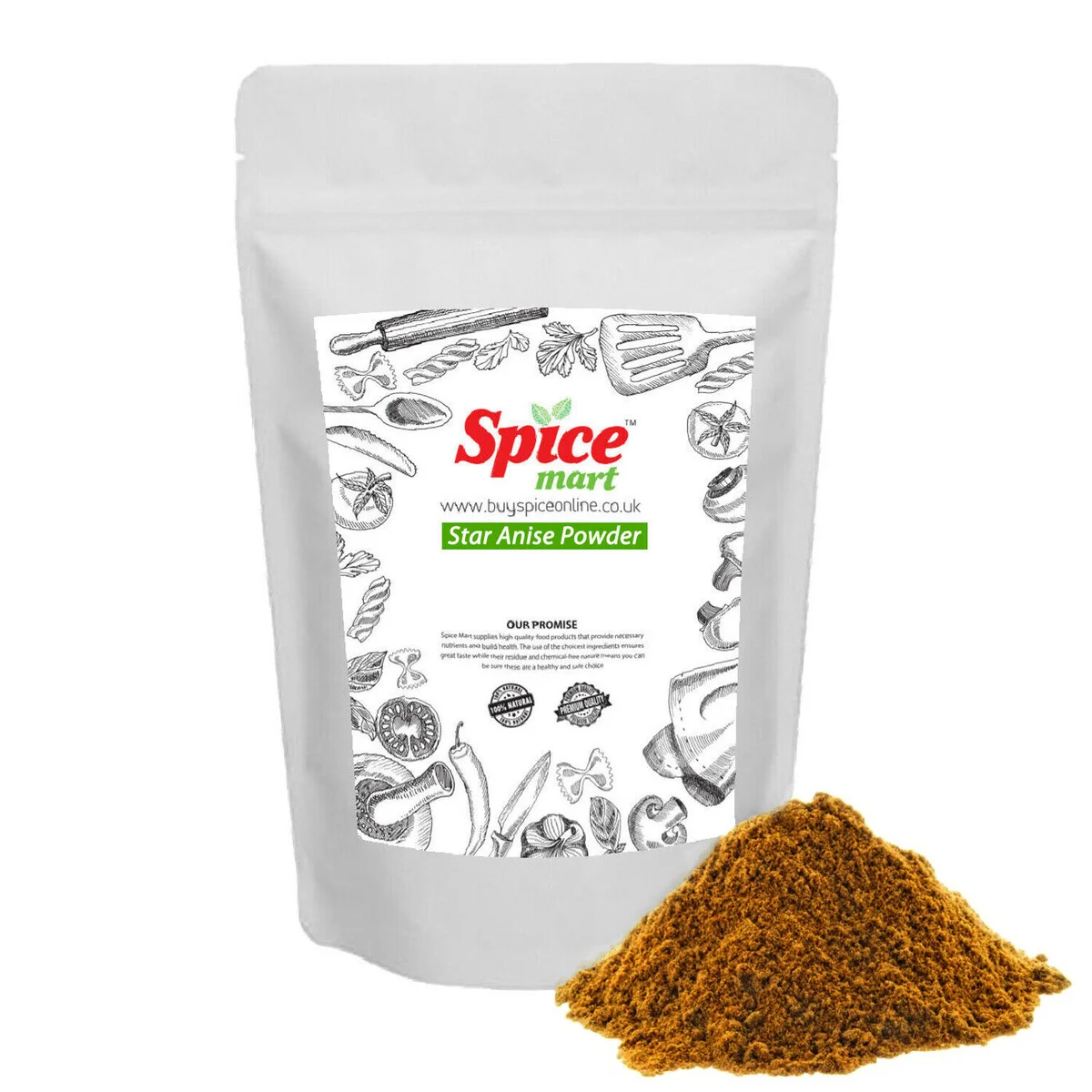 Star Anise Powder 100g