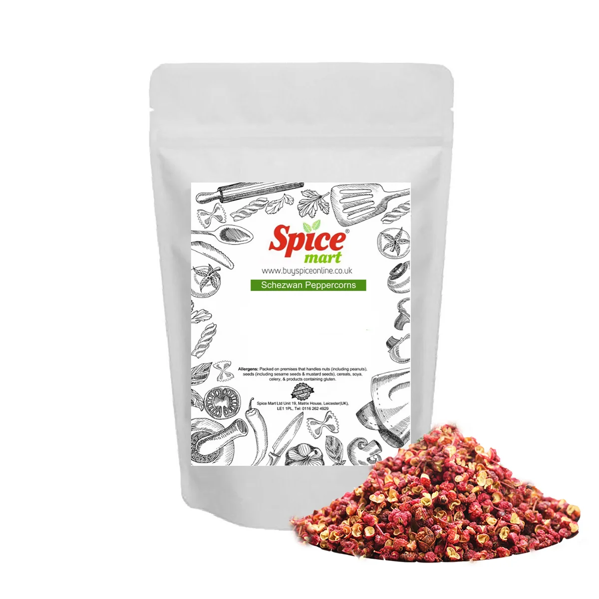 Szechuan Red Peppercorns 100g