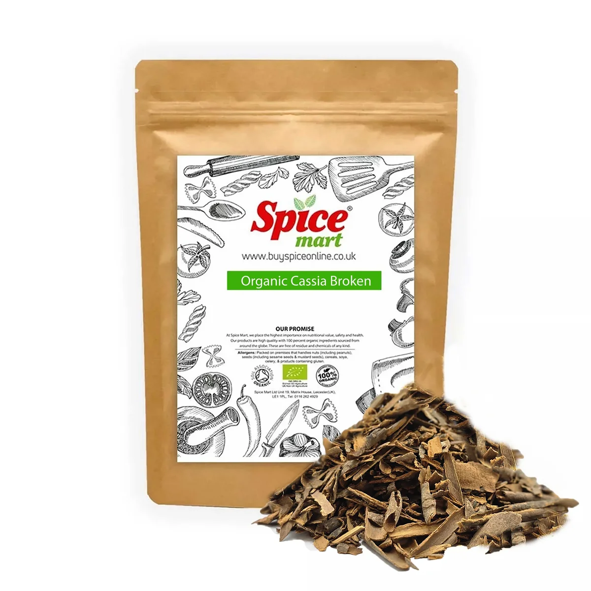 Organic Cassia Broken 250g