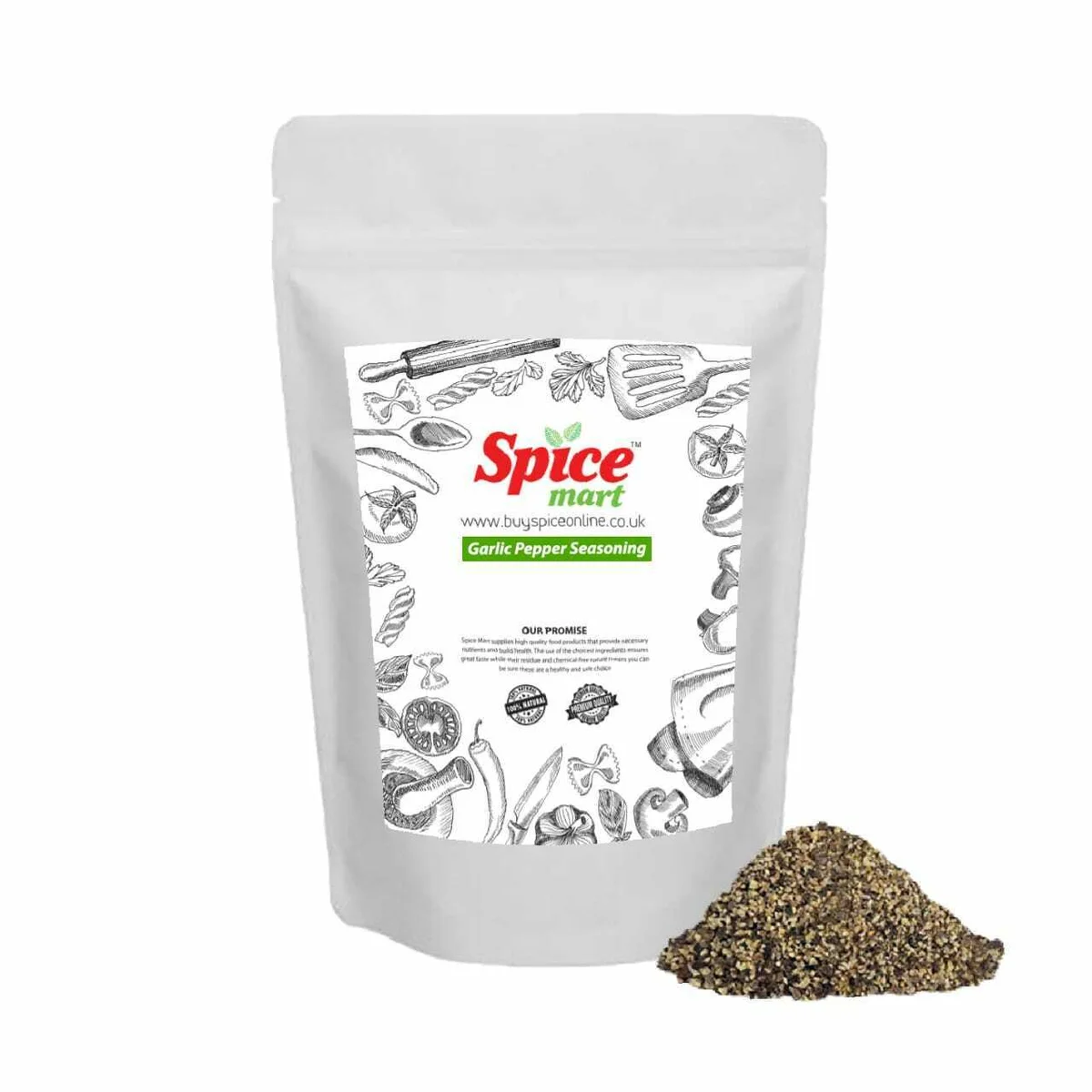 Garlic Pepper Seasoning 1kg