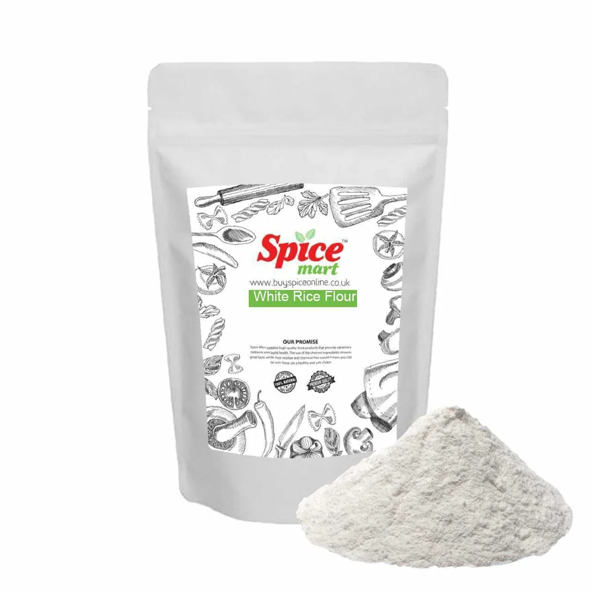 Rice Flour White 100g