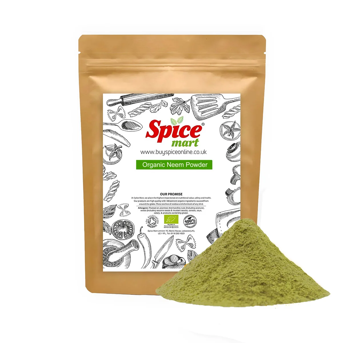 Organic Neem Powder 100g