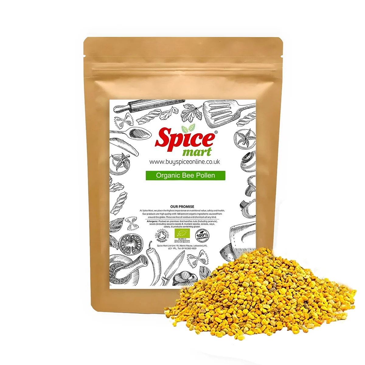 Organic Bee Pollen 100g