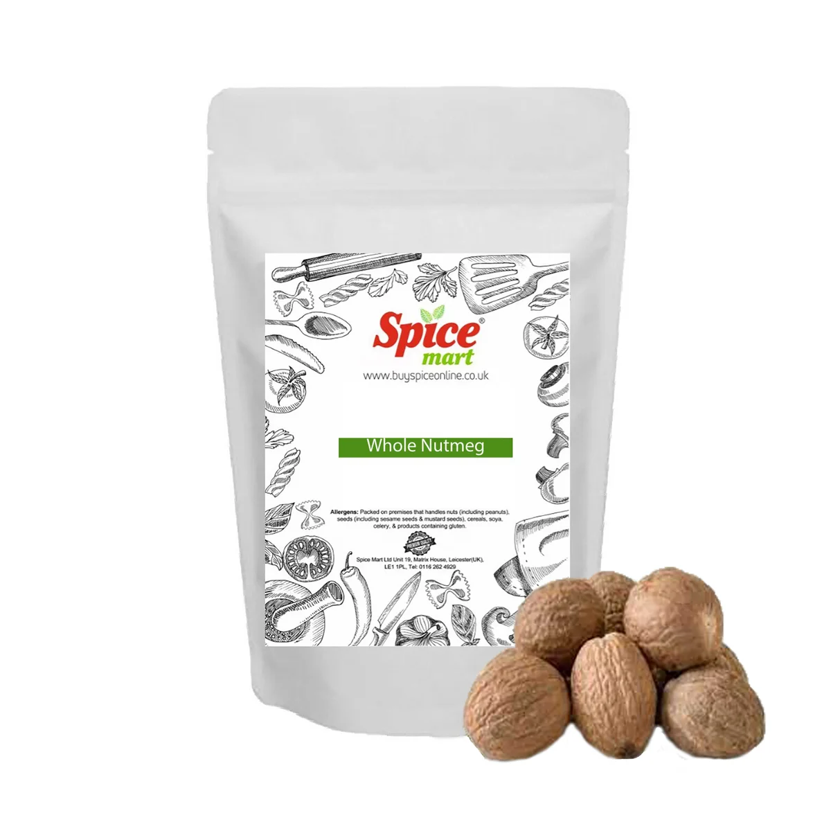 Nutmeg Whole 100g