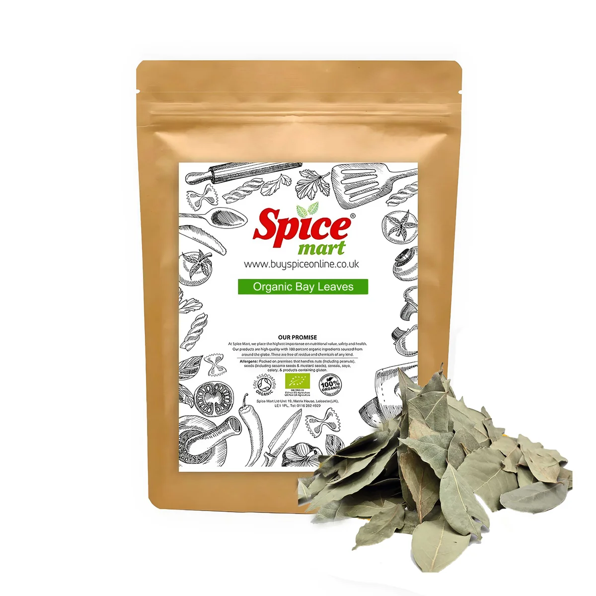 Organic Bay Leaves 100g