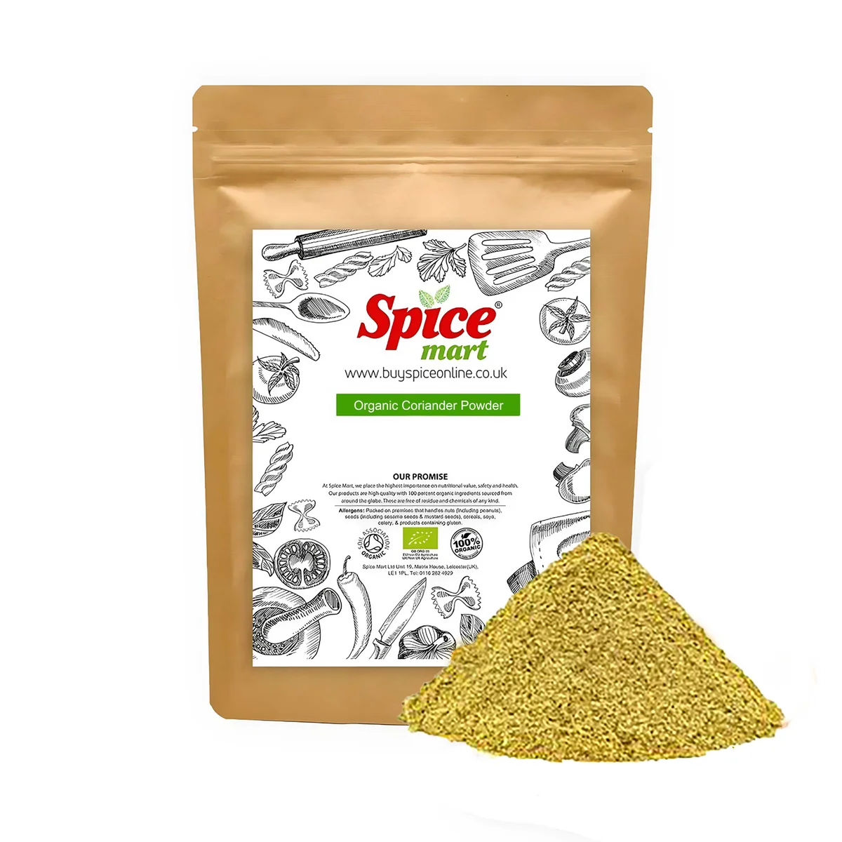 Organic Coriander Powder 100g