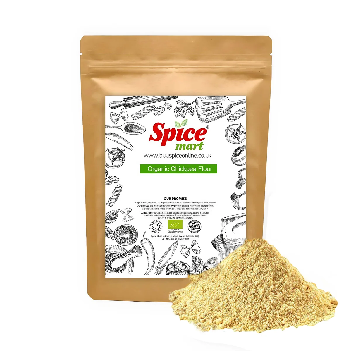Organic Chickpea Flour 1kg