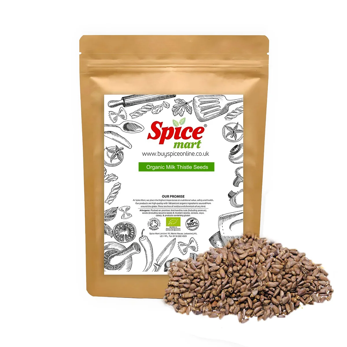 Organic Milk Thistle Seed 100g
