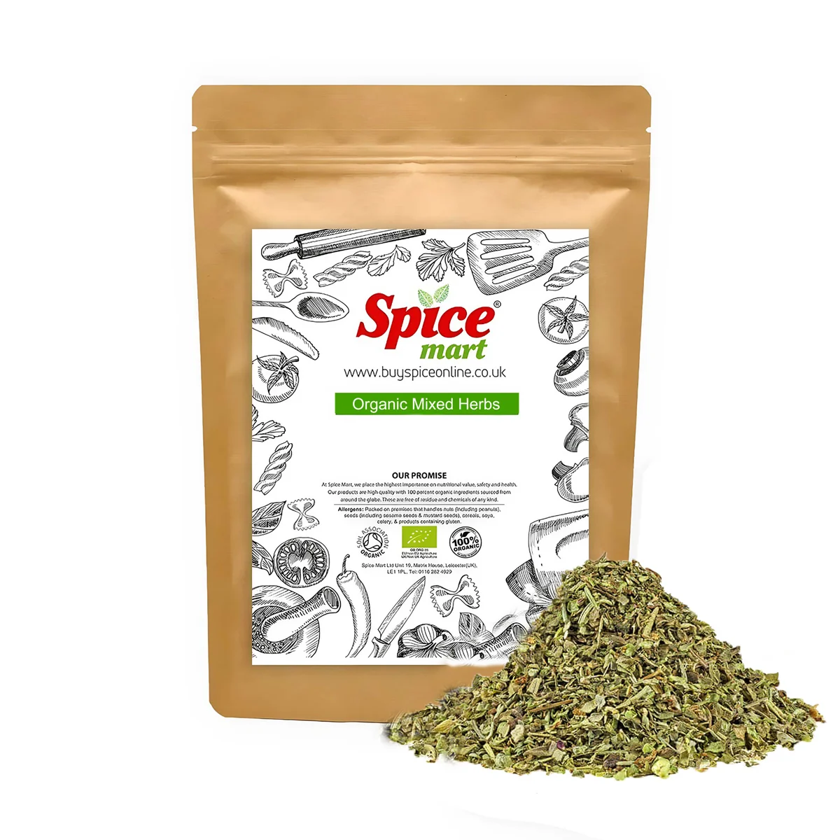 Organic Mixed Herbs 100g