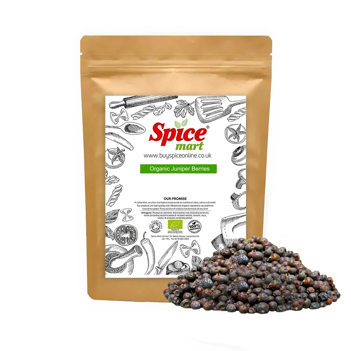 Organic Juniper Berries 2kg