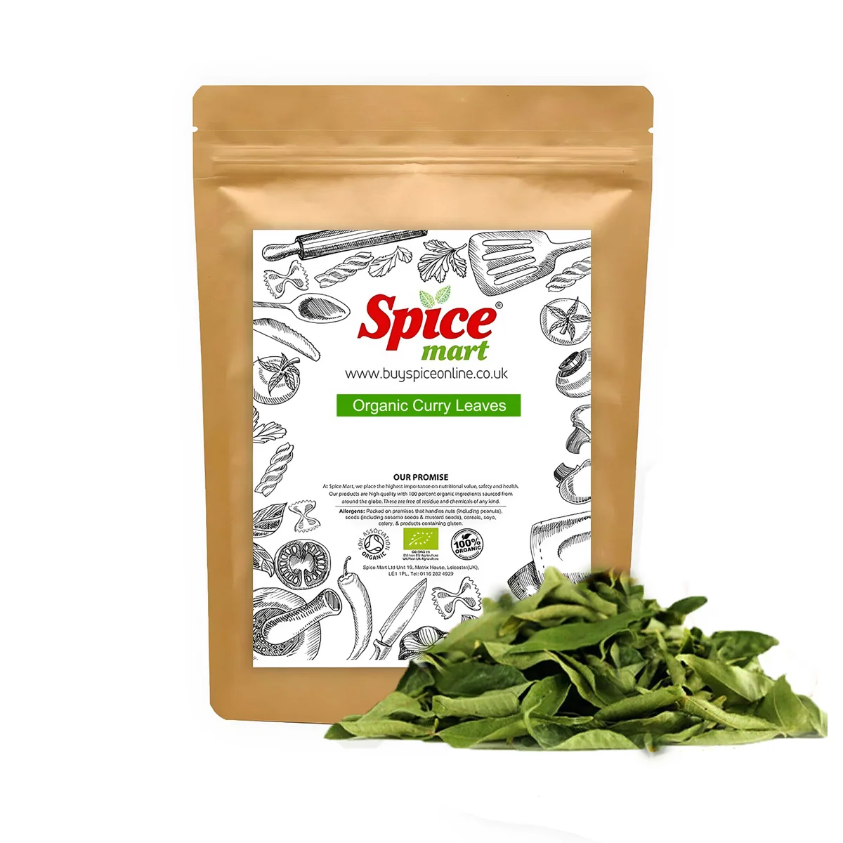 Organic Curry Leaves 100g