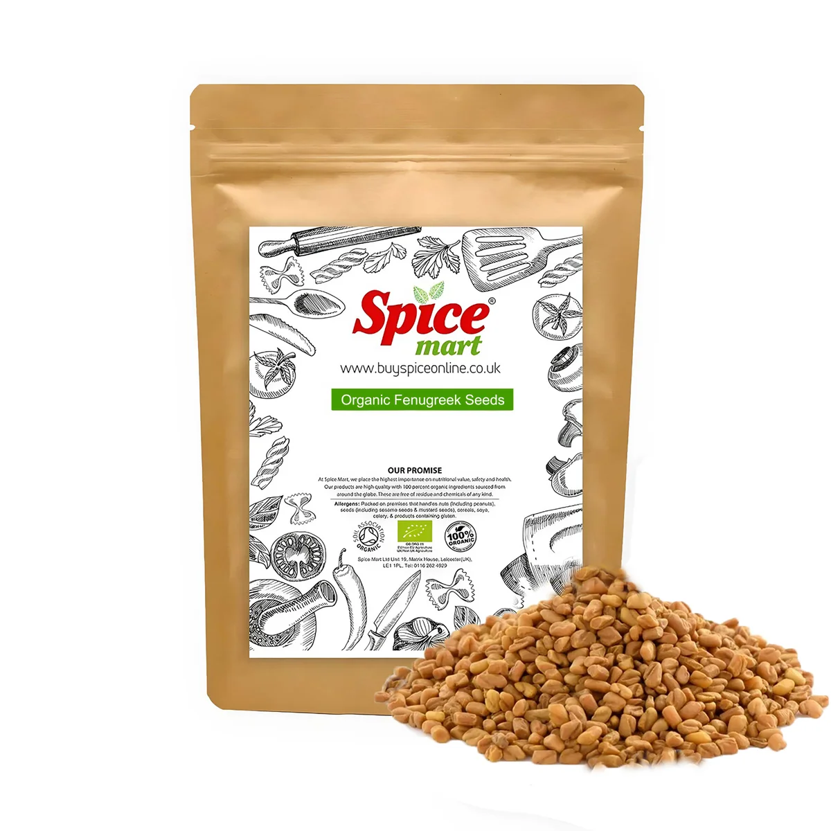 Organic Fenugreek Seed 100g
