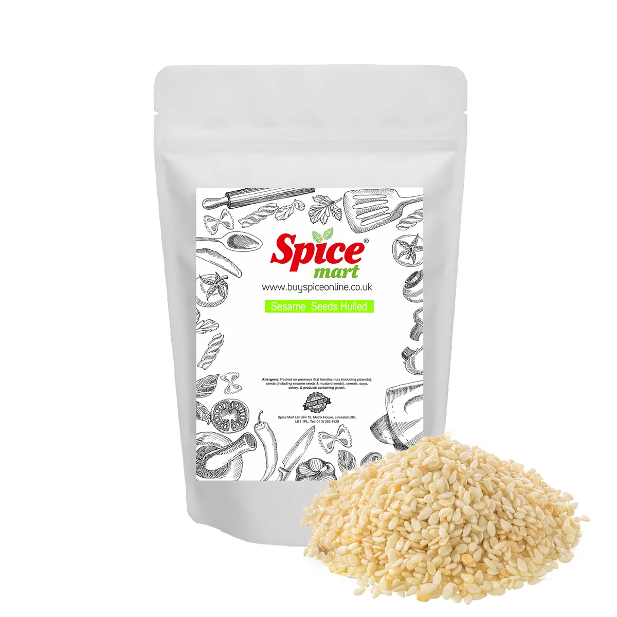 Sesame Seeds Hulled 2kg