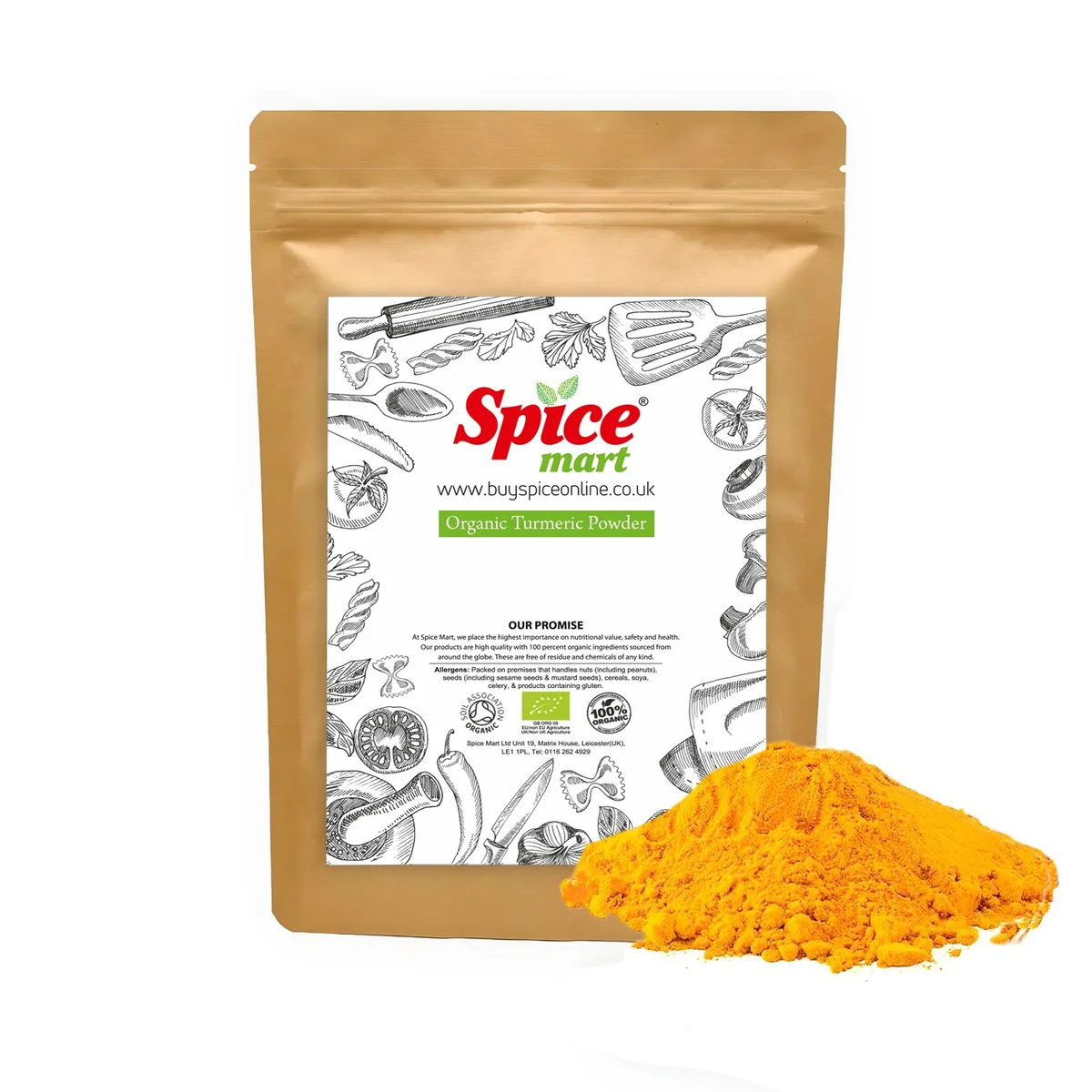 Organic Turmeric Powder 100g