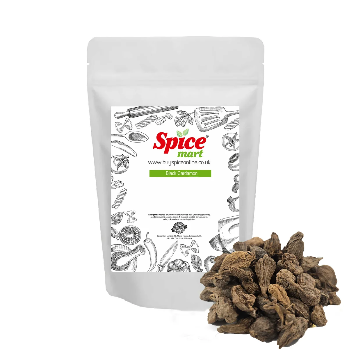 Black Cardamon Pods 100g