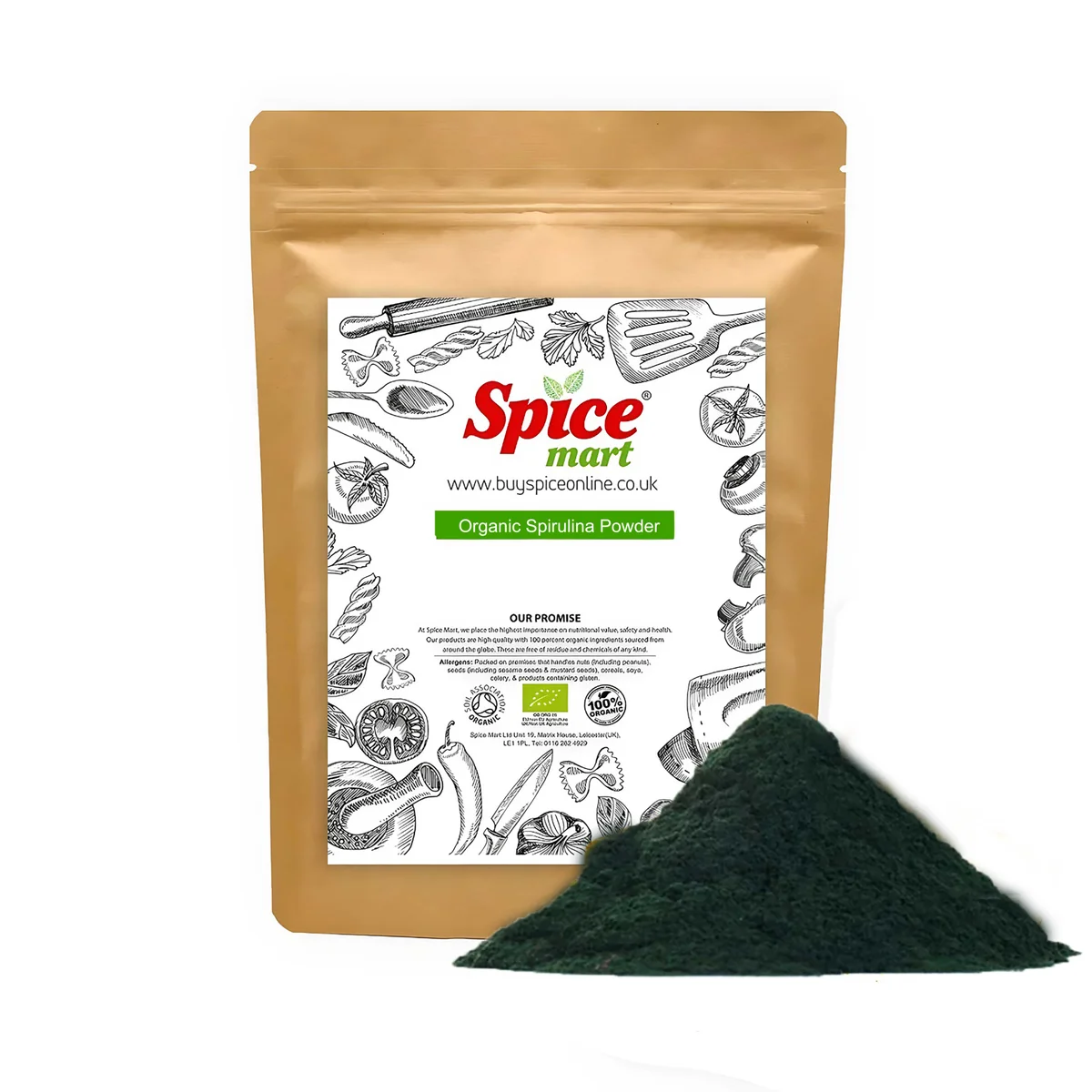 Organic Spirulina Powder 1kg