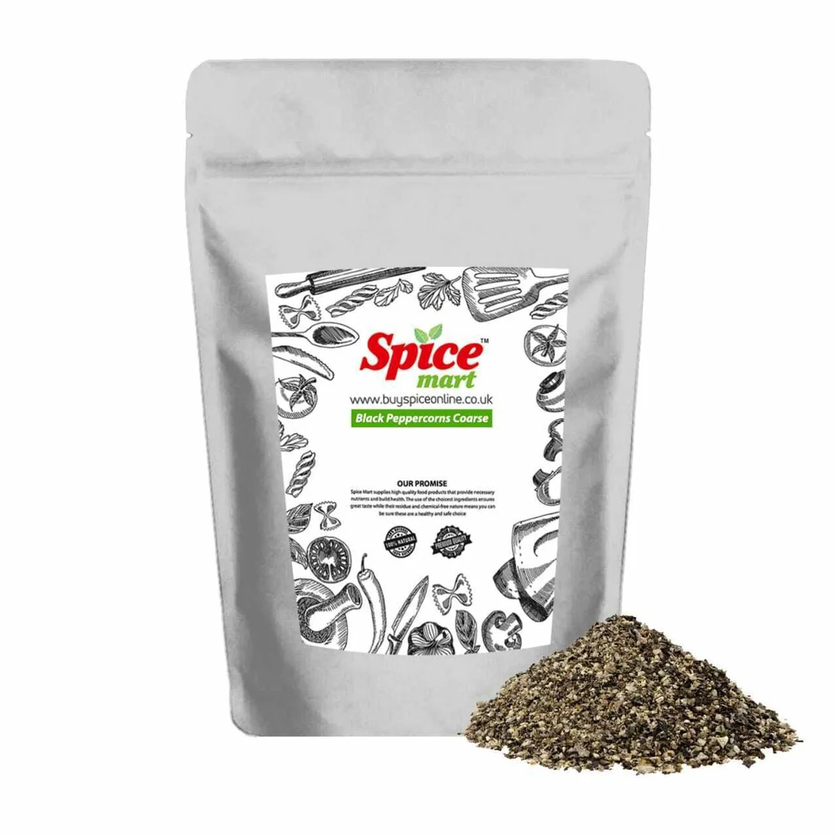 Black Pepper Coarse 250g