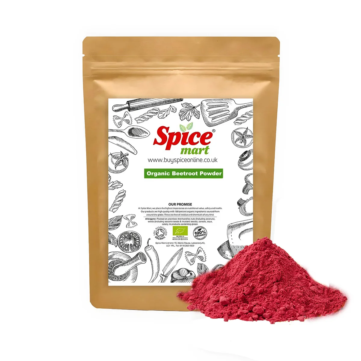 Organic Beetroot Powder 250g