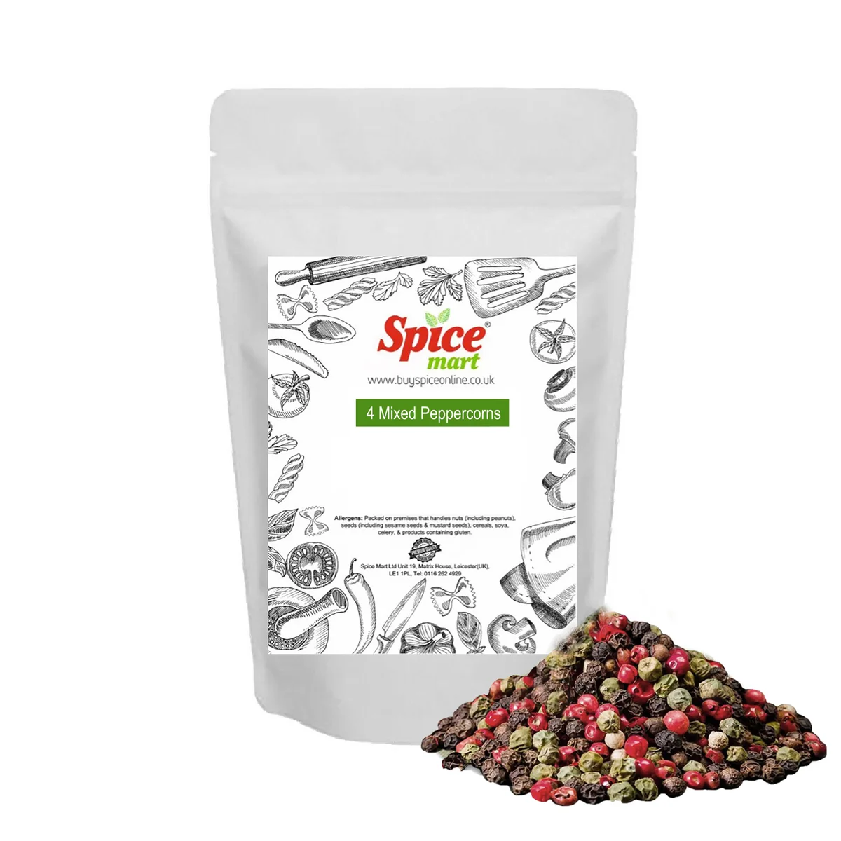 4 Mixed Peppercorns, 250g