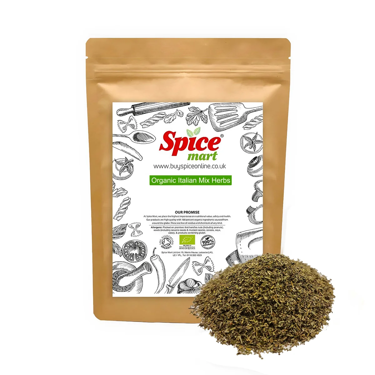 Organic Italian Mixed Herb 250g