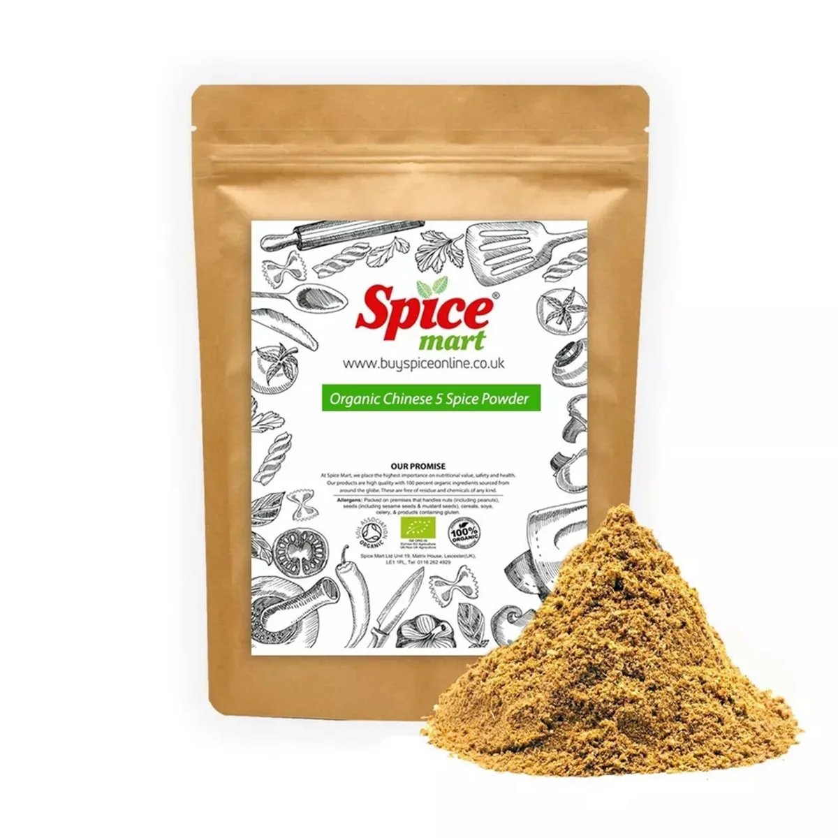 Organic Chinese 5 Spice Powder 100g