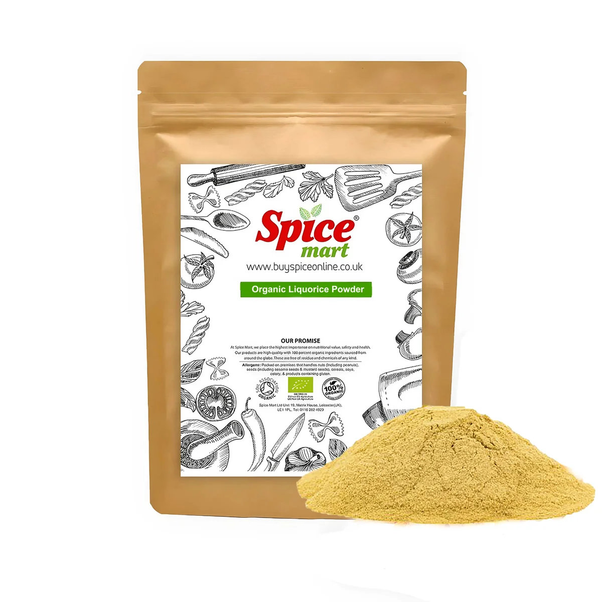 Organic Liquorice Root Powder 1kg