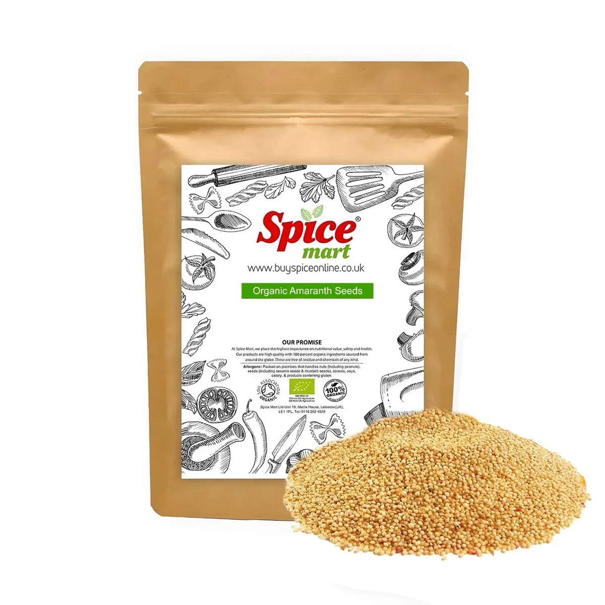 Organic Amaranth Grain 100g