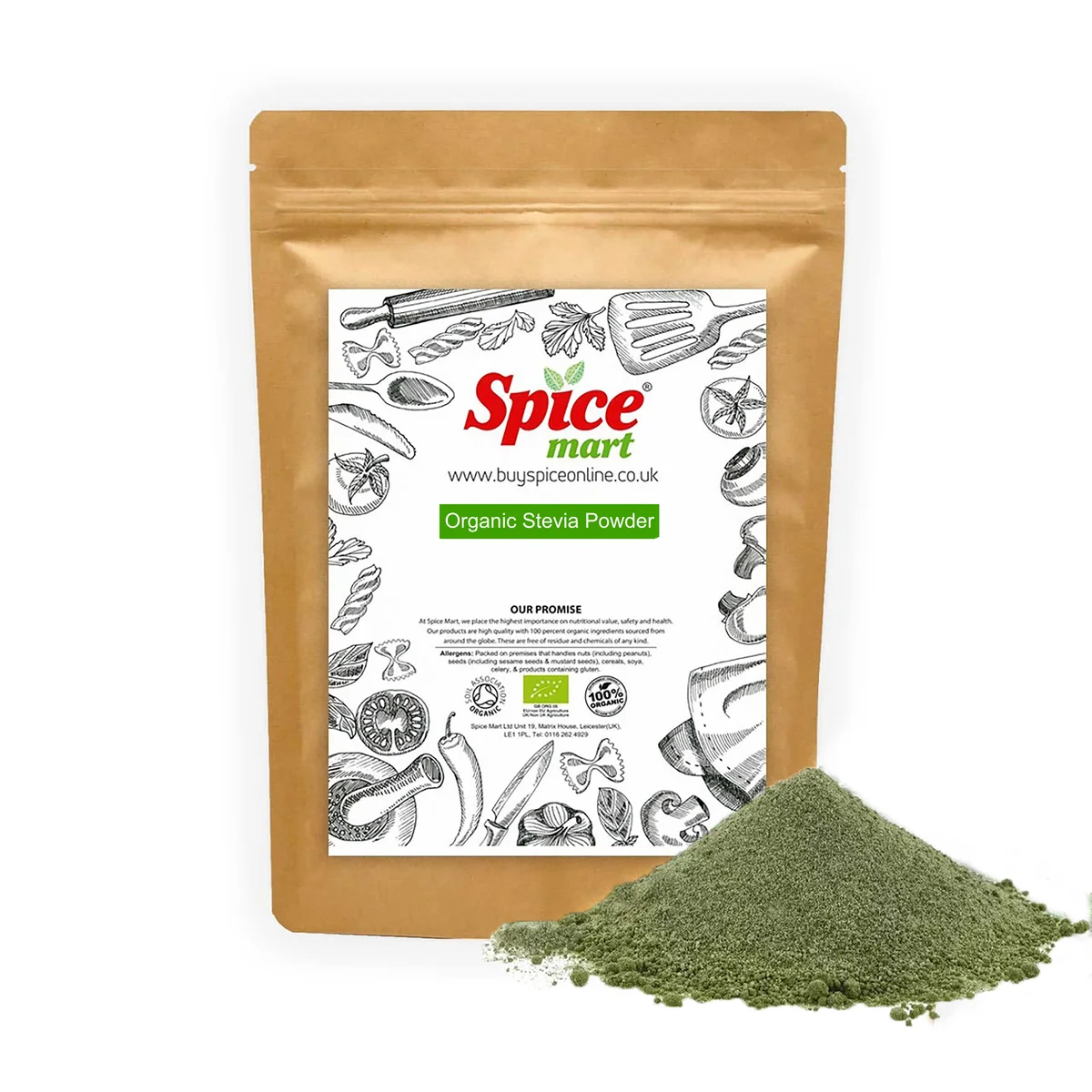 Organic Stevia Powder 100g