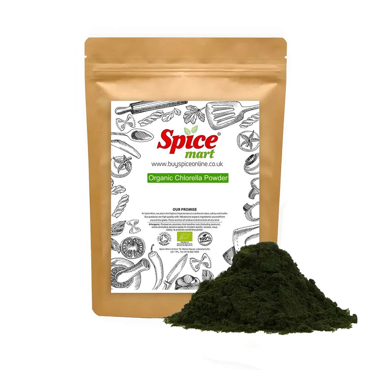Organic Chlorella Powder 250g