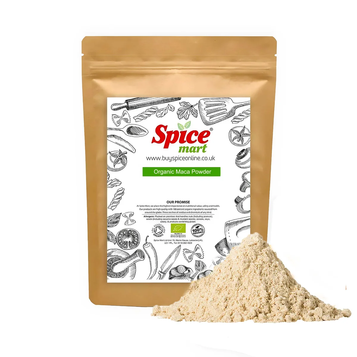 Organic Maca Powder 500g